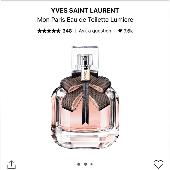 Other - Yves Saint Laurent. MON PARIS LUMIÈRE EAU DE TOILETTE